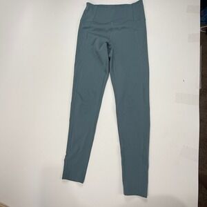 Girlfriend‎ Collective High Rise Compression Leggings Blue Teal Women's Size M